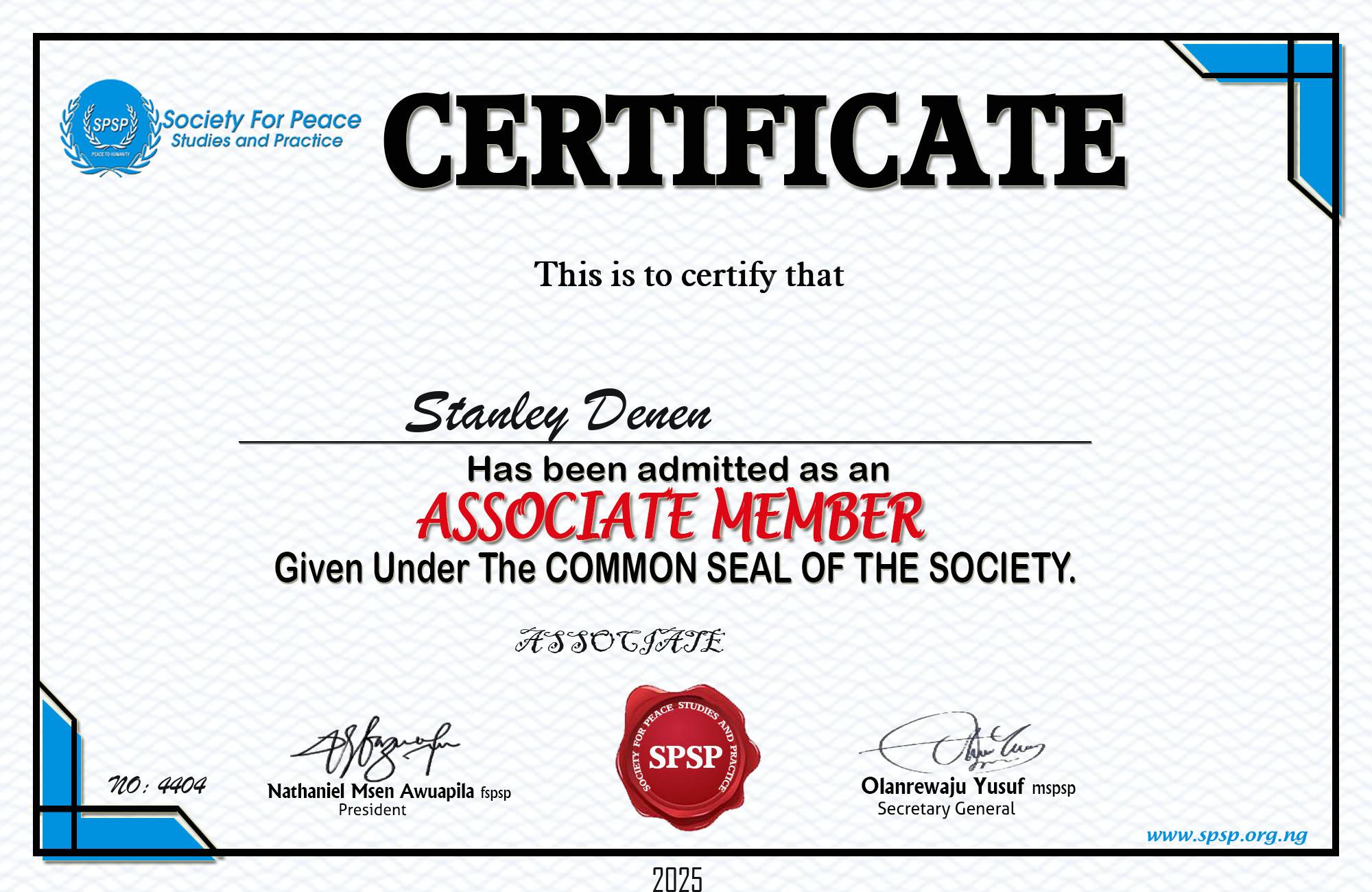 Certificate Image