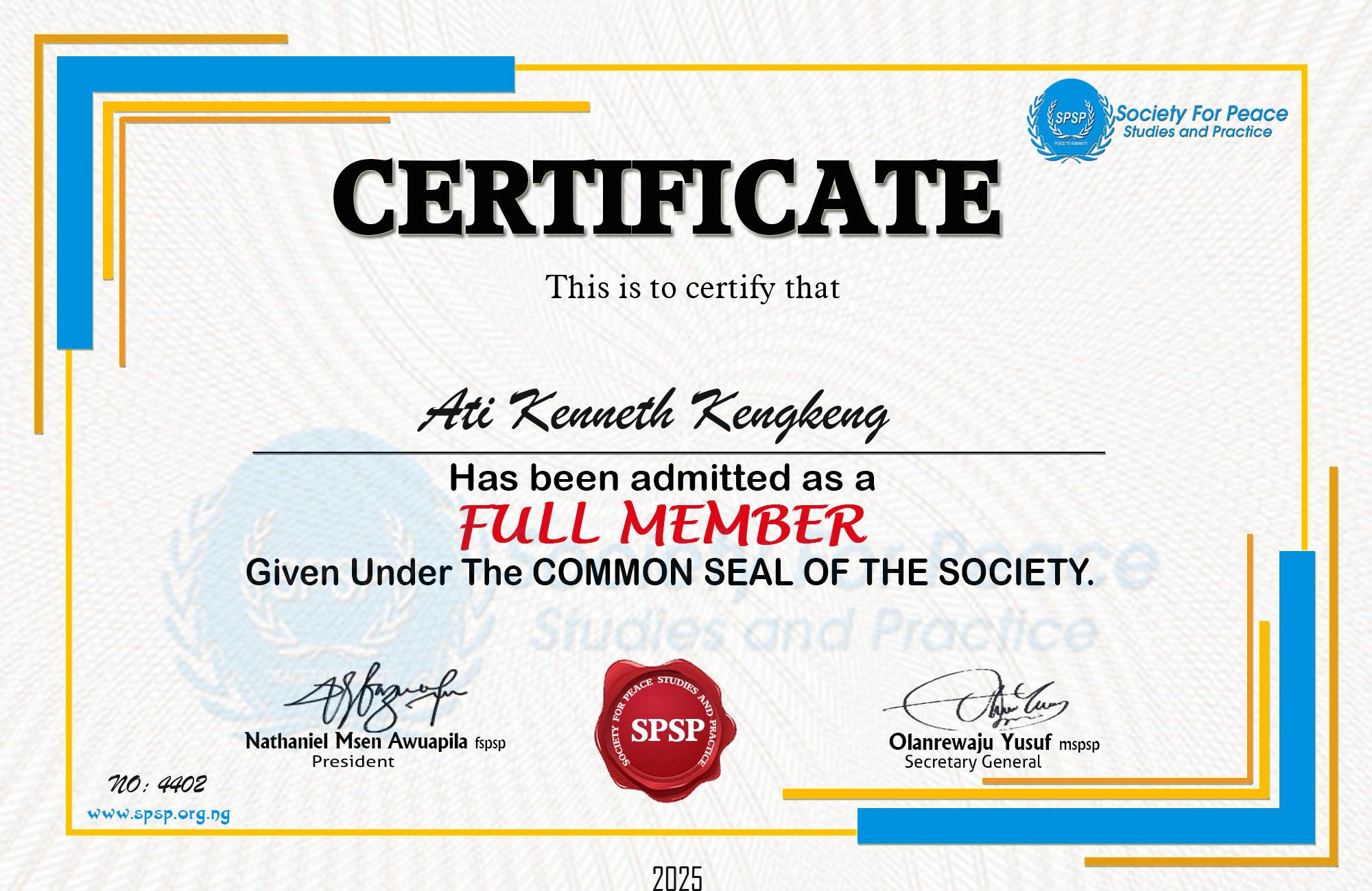 Certificate Image