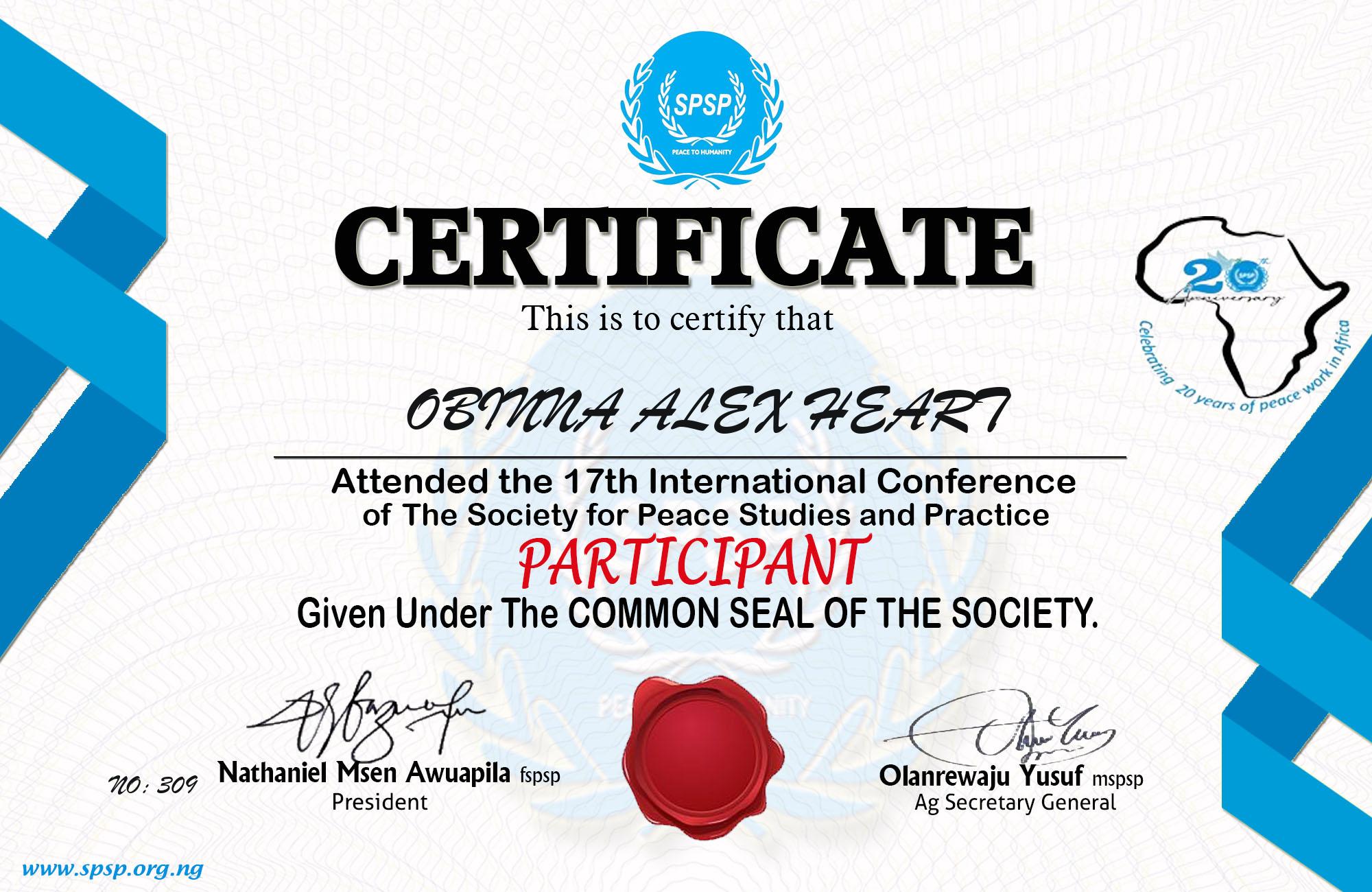 Certificate Image