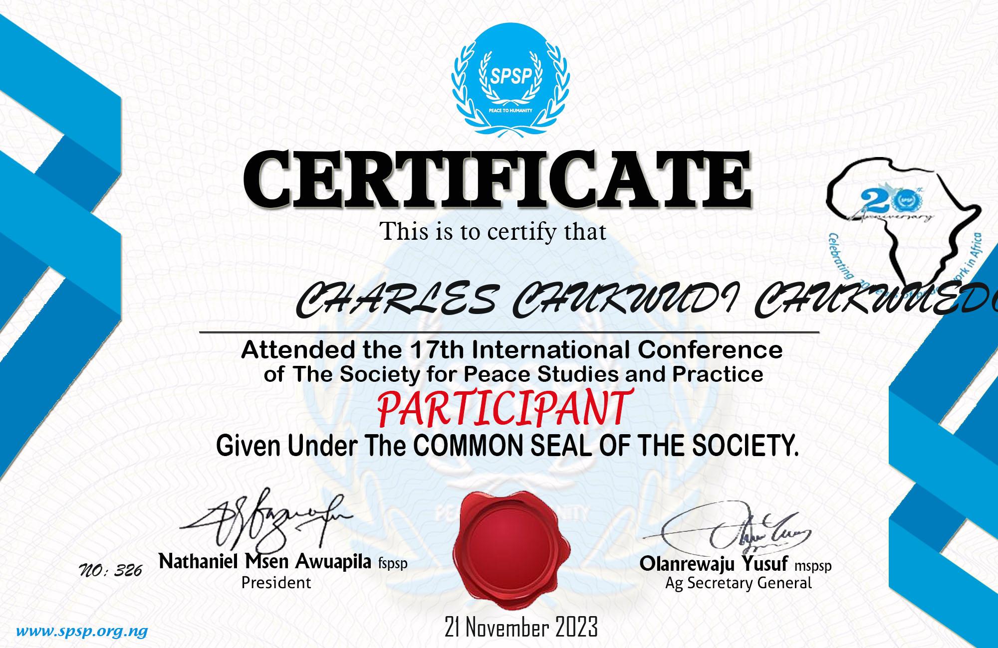Certificate Image