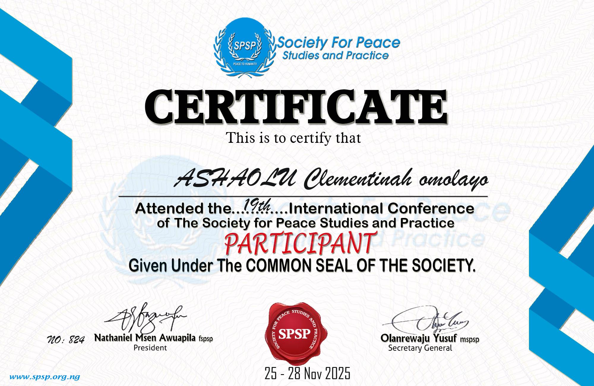Certificate Image