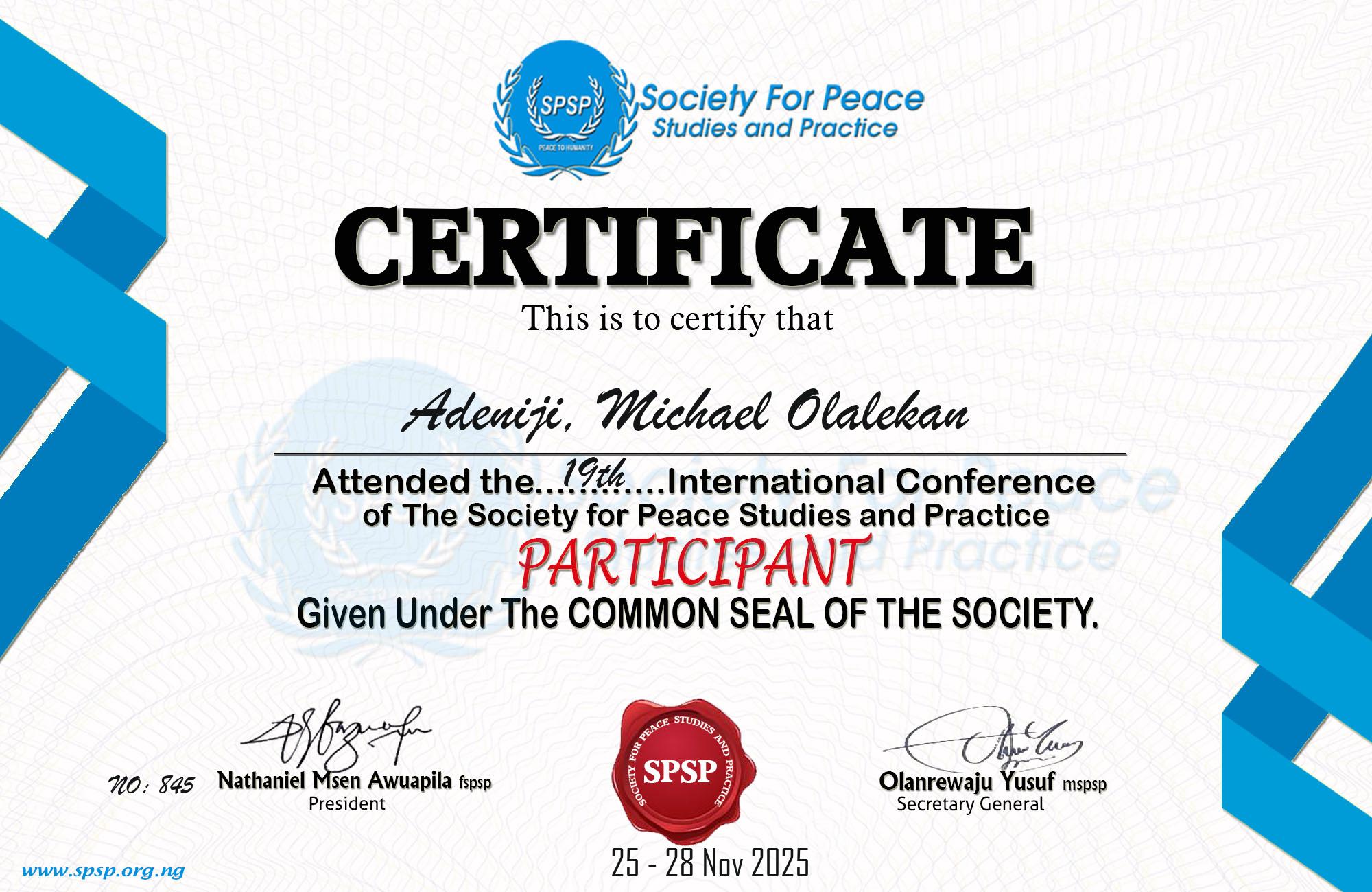 Certificate Image